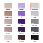 Platinum Silver 100% Pure Mulberry Silk Fabric 19mm Cut - to - Size Silk Fabric - NOCHKA
