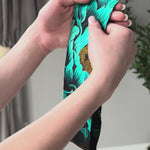 Chrysanthemum Theme Pure Silk Headband
