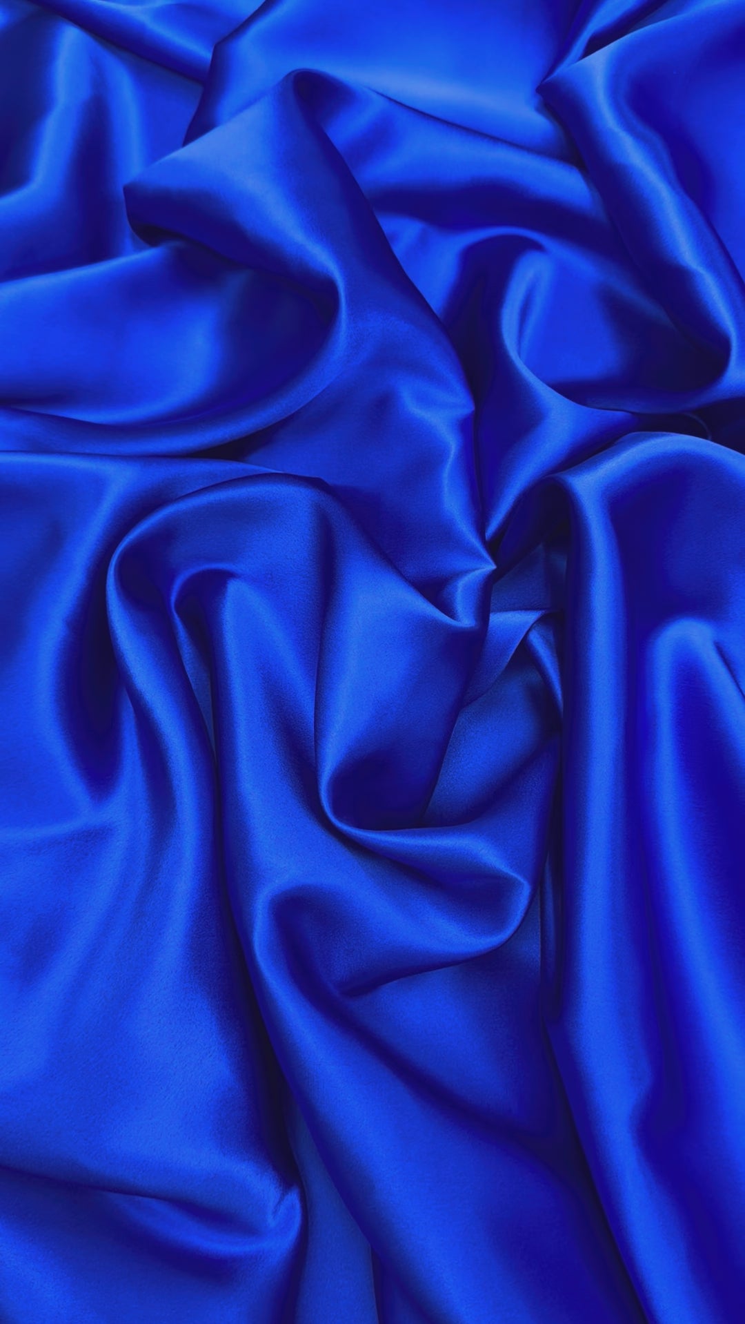 Royal Blue 100% Pure Mulberry Silk Fabric 19mm Cut-to-Size Silk Fabric
