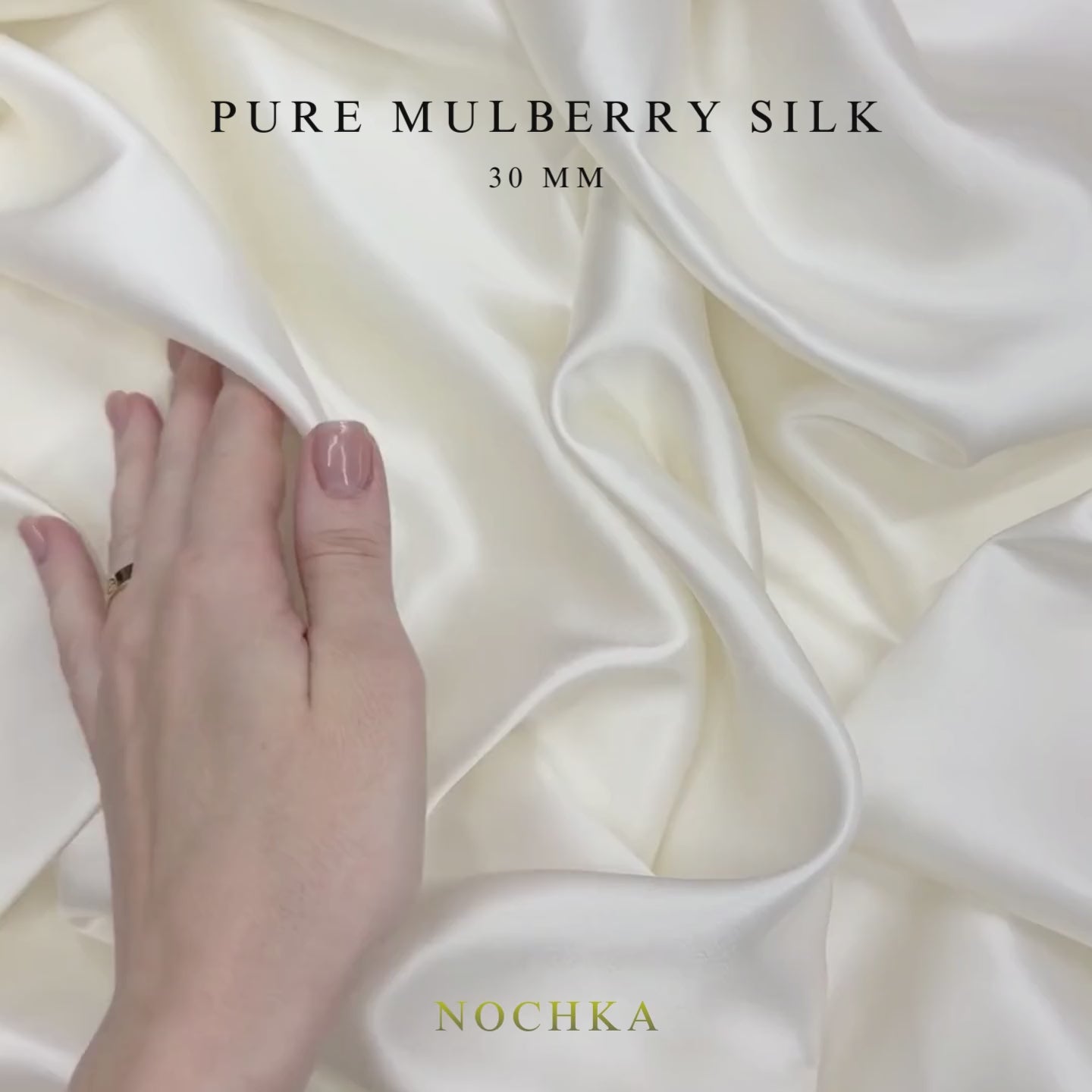 RAW (Undyed) 100% Pure Mulberry Silk Pillowcase 30 MOMME - Zipper
