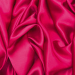 Crimson Red 100% Pure Mulberry Silk Fabric 19mm Cut-to-Size Silk Fabric
