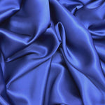 Navy Blue 100% Pure Mulberry Silk Fabric 19mm Cut-to-Size Silk Fabric
