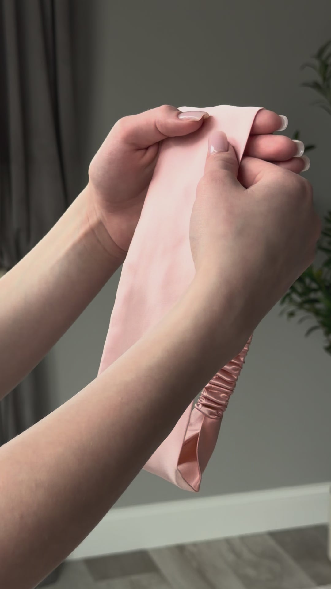 Blush Pure Silk Headband
