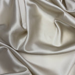 Champagne 100% Pure Mulberry Silk Fabric Cut-to-Size Silk Fabric
