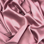 Rusty Rose 100% Pure Mulberry Silk Fabric 19mm Cut-to-Size Silk Fabric

