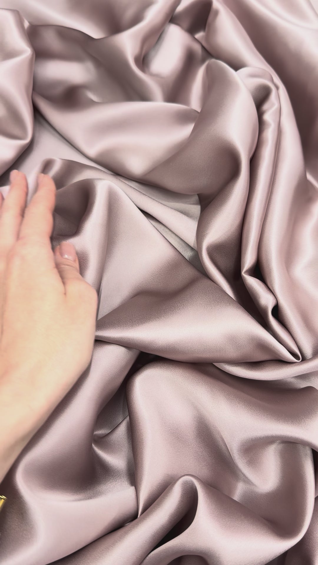 Pale Mauve 100% Pure Mulberry Silk Fabric 19mm Cut-to-Size Silk Fabric
