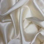 Ivory 100% Pure Mulberry Silk Fabric 19mm Cut-to-Size Silk Fabric
