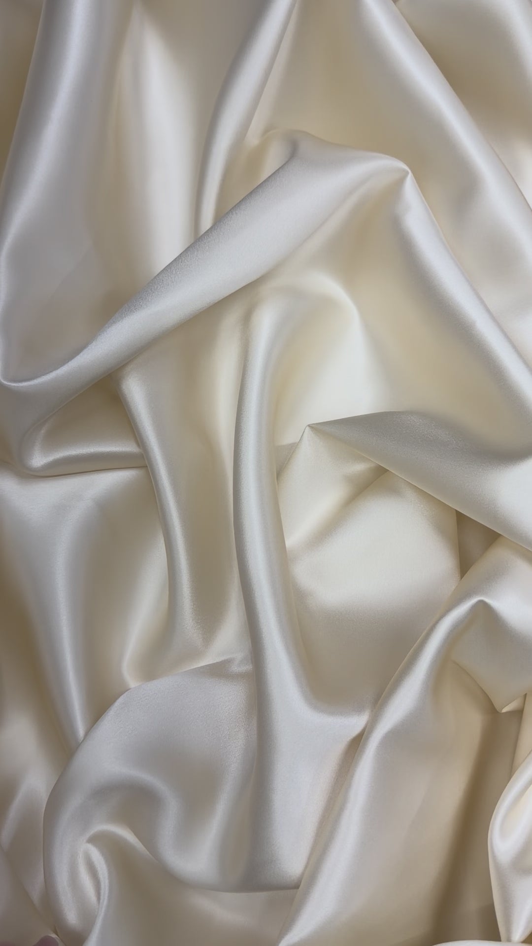 Ivory 100% Pure Mulberry Silk Fabric 19mm Cut-to-Size Silk Fabric
