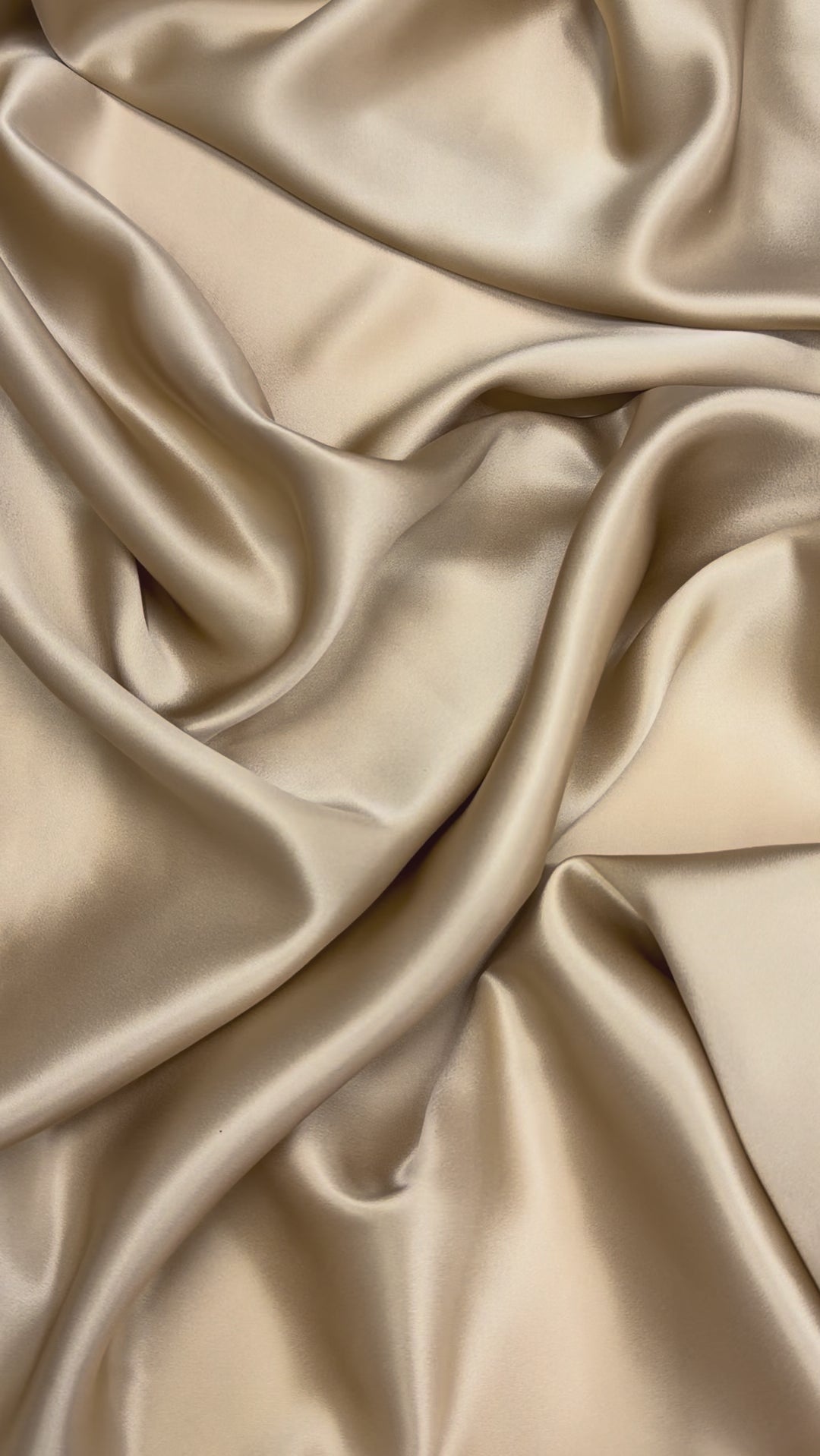 Caramel 100% Pure Mulberry Silk Fabric 19mm Cut-to-Size Silk Fabric
