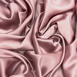Adobe Rose 100% Pure Mulberry Silk Fabric 19mm Cut-to-Size Silk Fabric
