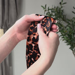 Leopard Pure Silk Headband
