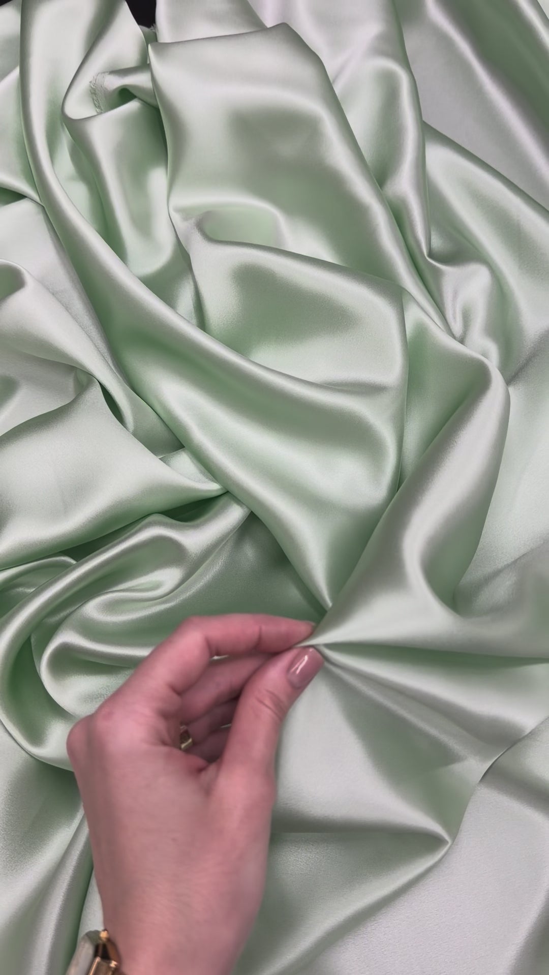 Sage 100% Pure Mulberry Silk Fabric 19mm Cut-to-Size Silk Fabric
