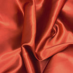 Paprika Color 100% Pure Mulberry Silk Fabric 19mm Cut-to-Size Silk Fabric
