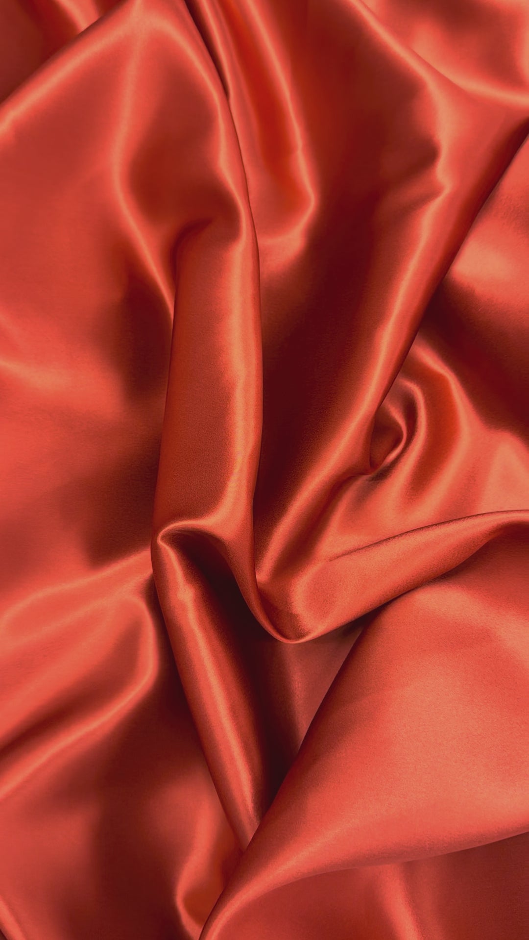 Paprika Color 100% Pure Mulberry Silk Fabric 19mm Cut-to-Size Silk Fabric
