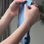 Air Force Blue Pure Silk Headband
