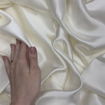Raw 100% Pure Mulberry Silk Fabric 19mm Cut-to-Size Silk Fabric
