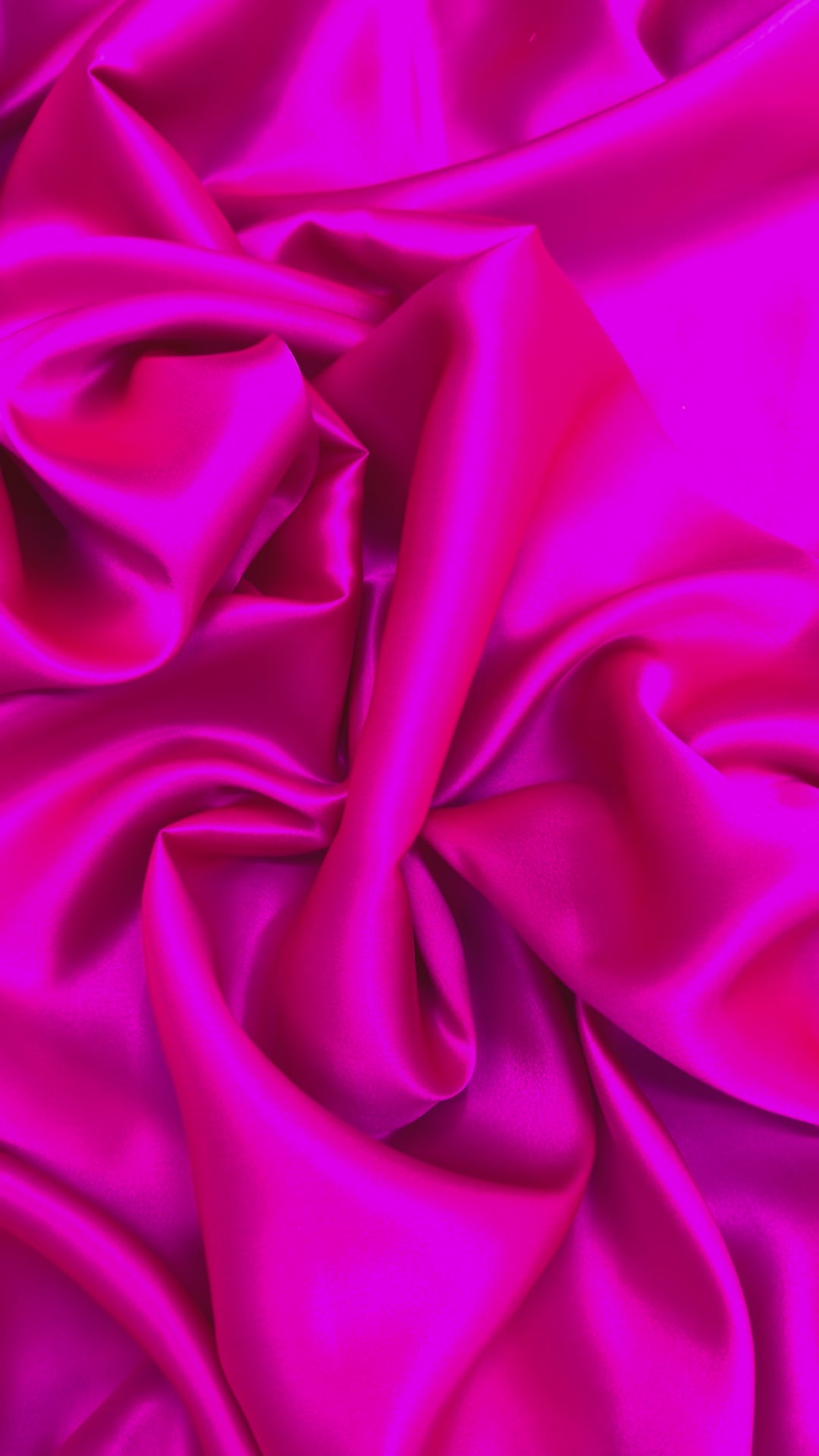 Hot Pink 100% Pure Mulberry Silk Fabric 19mm Cut-to-Size Silk Fabric
