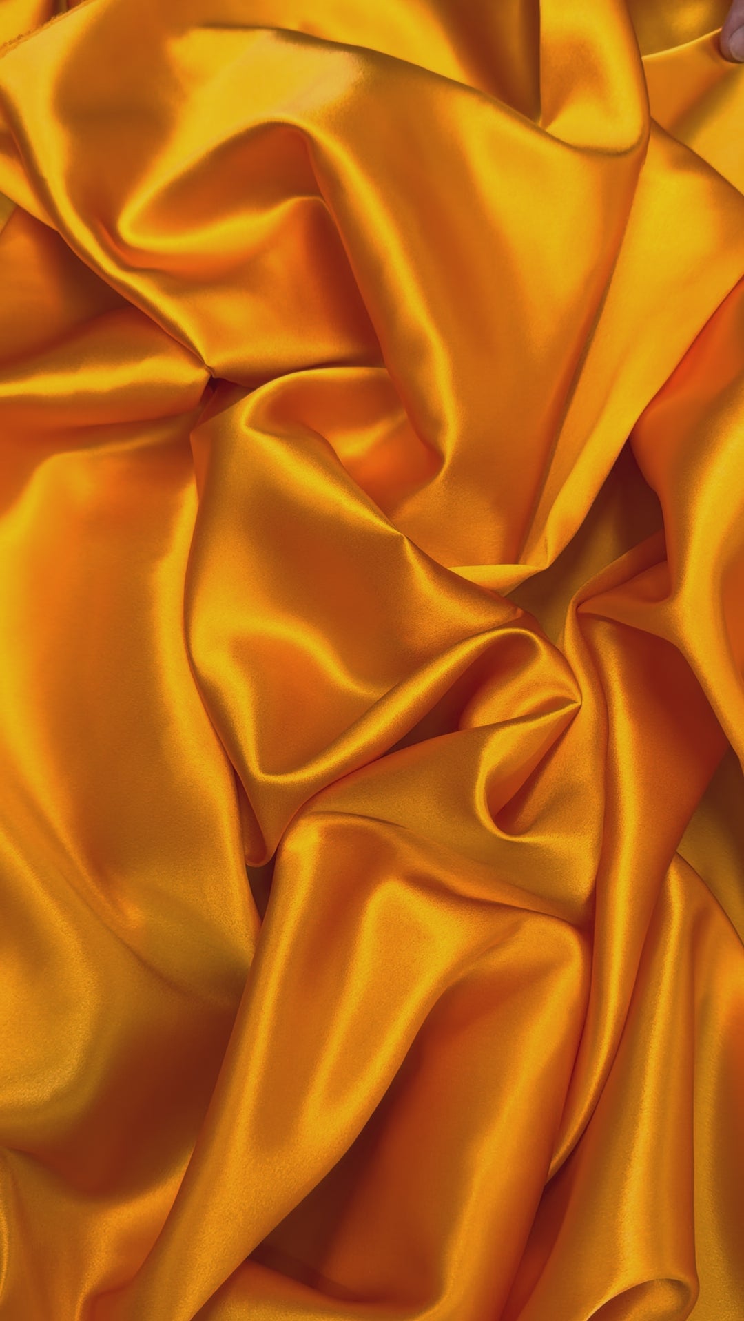 Orange 100% Pure Mulberry Silk Fabric 19mm Cut-to-Size Silk Fabric
