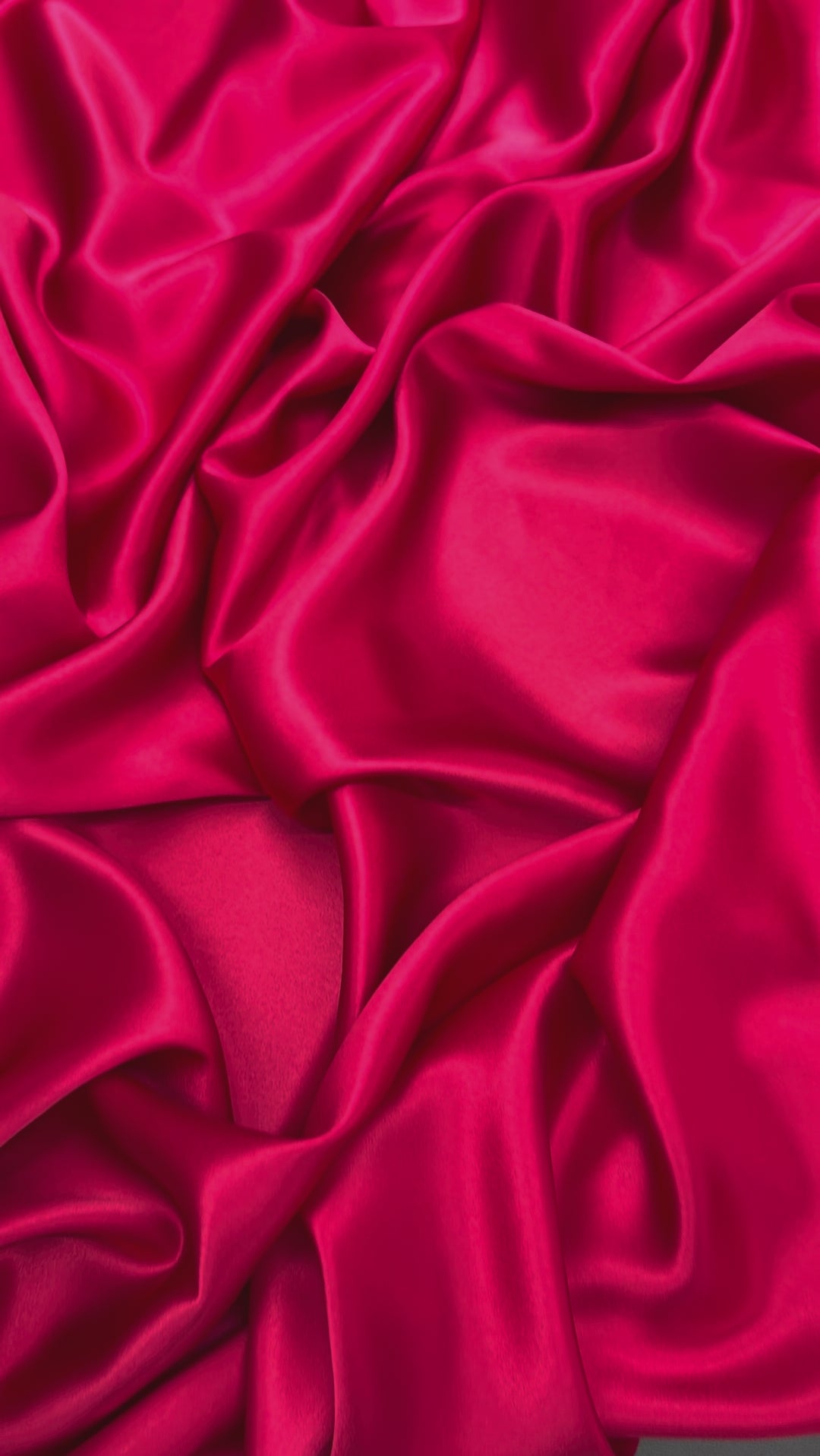 Ruby Red 100% Pure Mulberry Silk Fabric 19mm Cut-to-Size Silk Fabric

