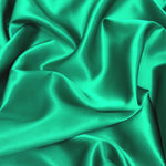 Bottle Green 100% Pure Mulberry Silk Fabric 19mm Cut-to-Size Silk Fabric
