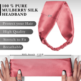 Punch Pure Silk Headband - NOCHKA

