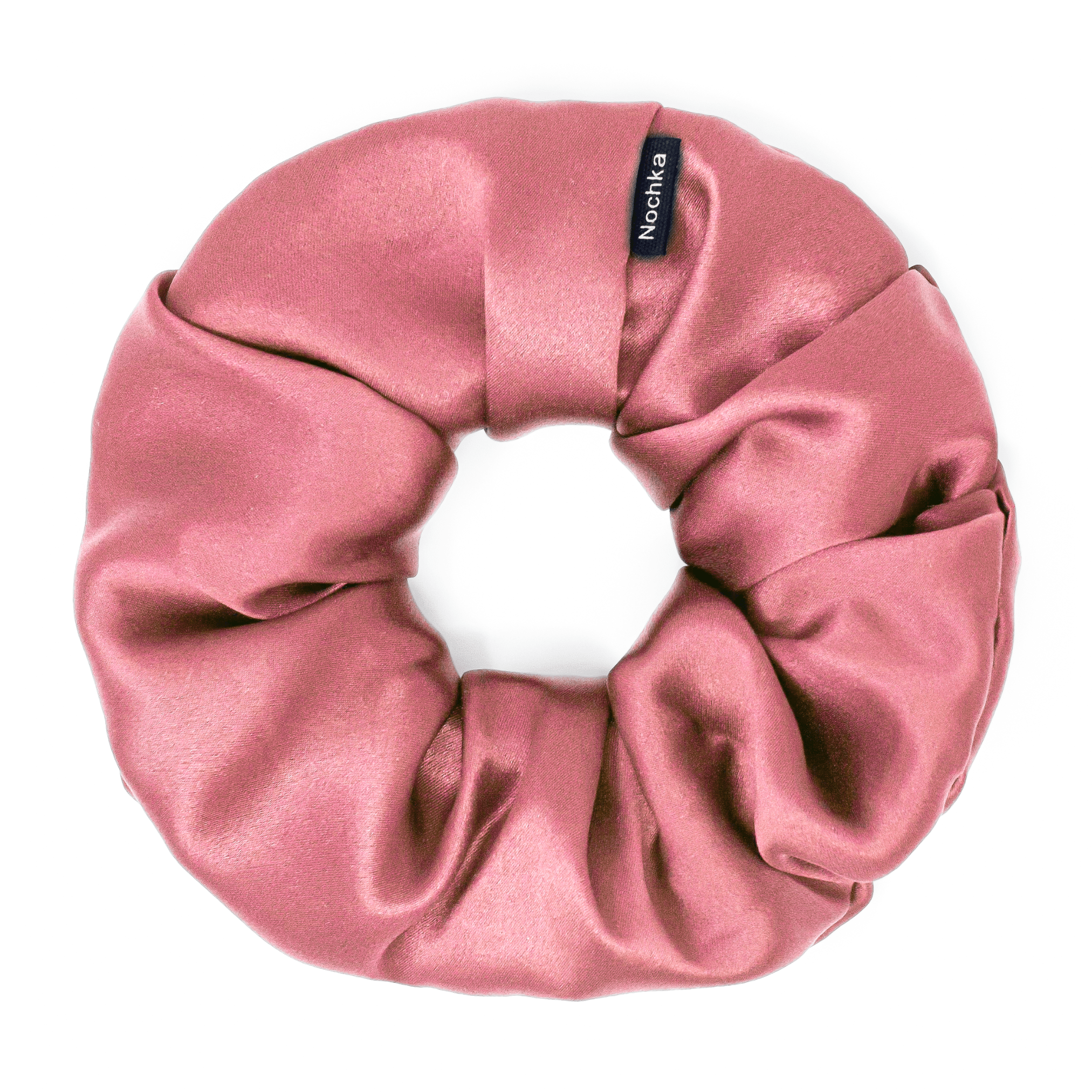 Punch Regular Scrunchie – 100% Pure Mulberry Silk, Perfect for All Hair Types - NOCHKA
