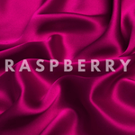 Raspberry Skinny Scrunchie – 100% Pure Mulberry Silk, Perfect for All Hair Types - NOCHKA
