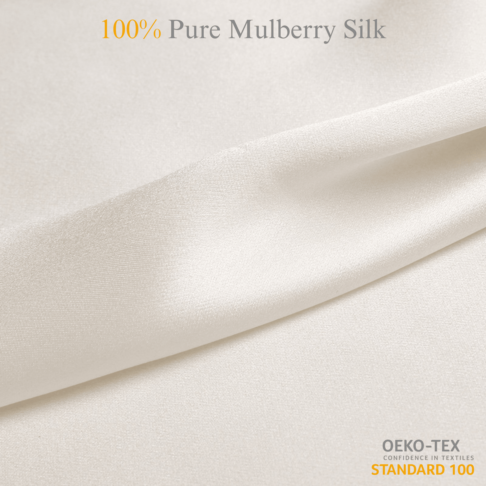 Raw 100% Pure Mulberry Silk Fabric 19mm Cut - to - Size Silk Fabric - NOCHKA
