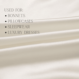 Raw 100% Pure Mulberry Silk Fabric 19mm Cut - to - Size Silk Fabric - NOCHKA
