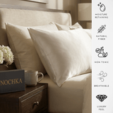 RAW (Undyed) 100% Pure Mulberry Silk Pillowcase 30 MOMME - Zipper - NOCHKA
