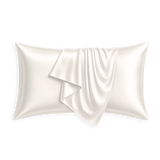 RAW (Undyed) 100% Pure Mulberry Silk Pillowcase 30 MOMME - Zipper - NOCHKA
