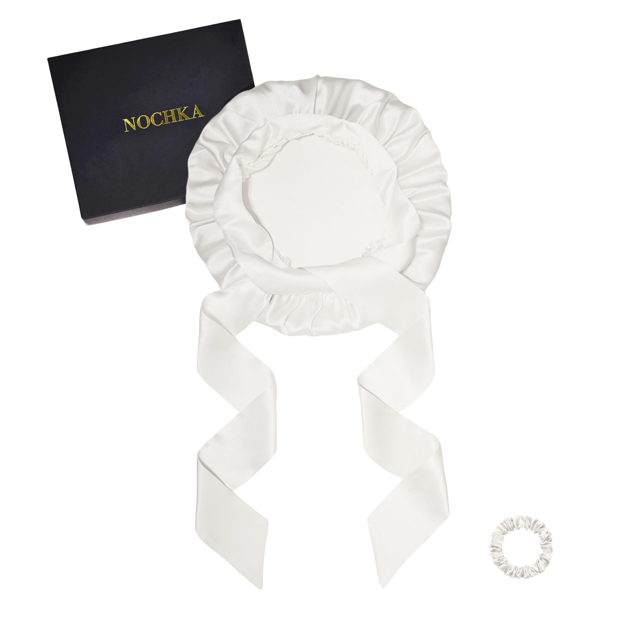 Raw (Undyed) Reversible Bonnet with Ties - NOCHKA
