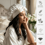 Raw (Undyed) Reversible Bonnet with Ties - NOCHKA
