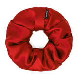Red Regular Scrunchie – 100% Pure Mulberry Silk, Perfect for All Hair Types - NOCHKA
