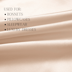 Rose Dust Color 100% Pure Mulberry Silk Fabric 19mm Cut - to - Size Silk Fabric - NOCHKA
