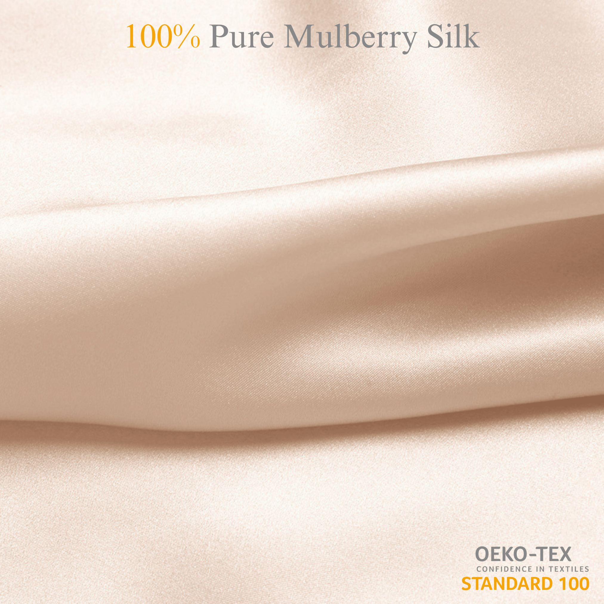 Rose Dust Color 100% Pure Mulberry Silk Fabric 19mm Cut - to - Size Silk Fabric - NOCHKA
