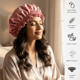 Rose Gold Reversible Bonnet - NOCHKA
