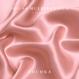 Rose Gold Reversible Bonnet with Ties - NOCHKA

