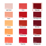 Ruby Red 100% Pure Mulberry Silk Fabric 19mm Cut - to - Size Silk Fabric - NOCHKA
