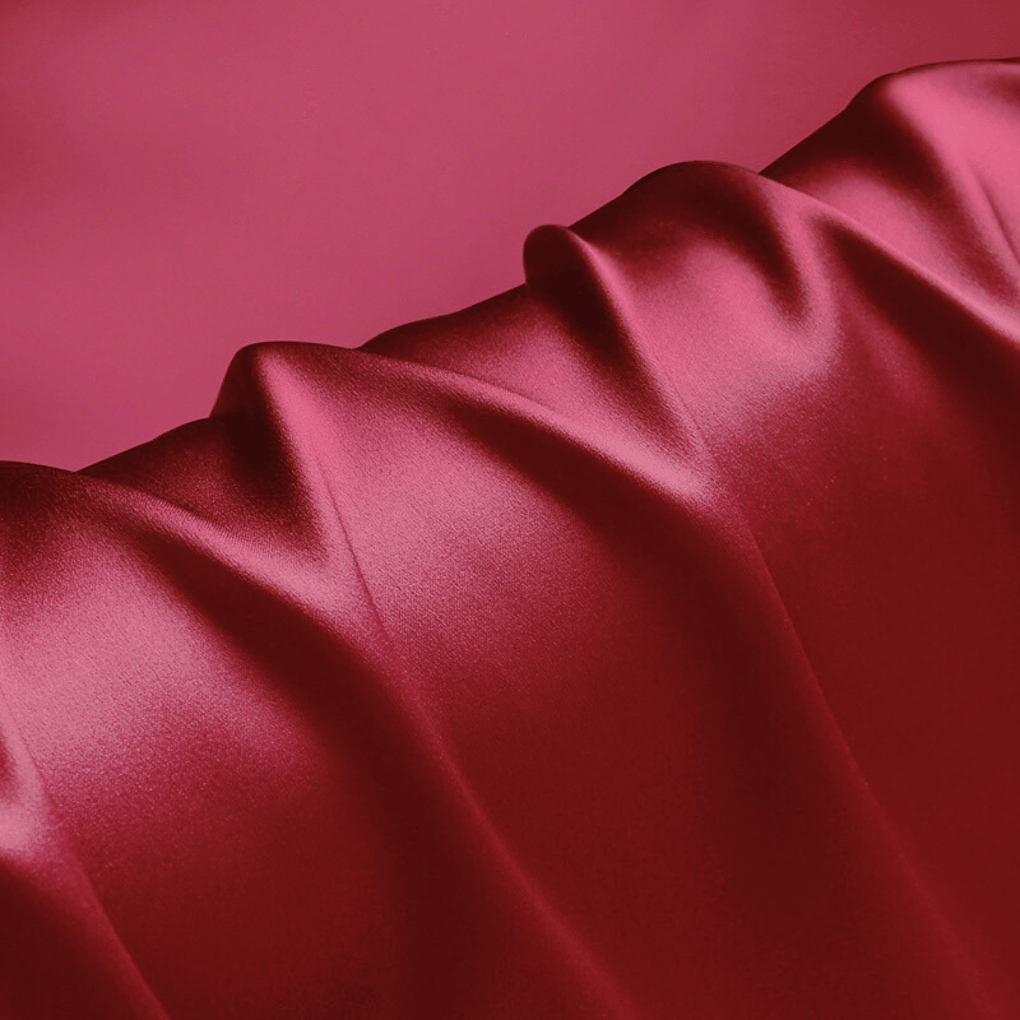 Ruby Red 100% Pure Mulberry Silk Fabric 19mm Cut - to - Size Silk Fabric - NOCHKA
