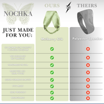 Sage Pure Silk Headband - NOCHKA
