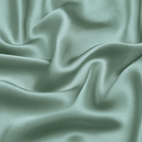 Seagrass Color 100% Pure Mulberry Silk Fabric 19mm Cut - to - Size Silk Fabric - NOCHKA
