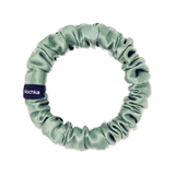 Seagrass Ultra Skinny Scrunchie – 100% Pure Mulberry Silk, Perfect for All Hair Types - NOCHKA
