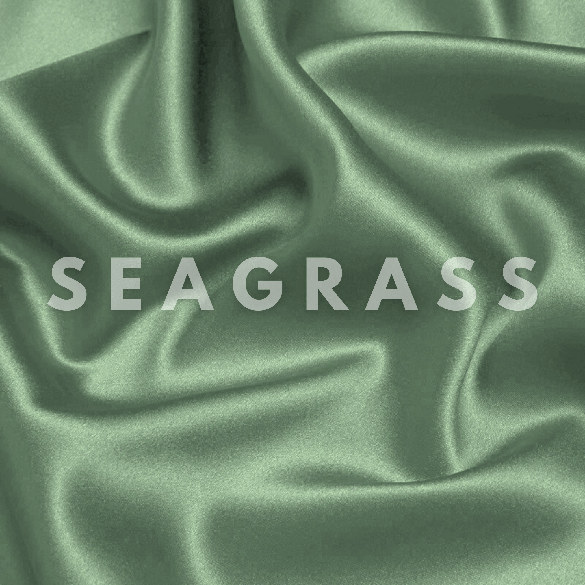 Seagrass Ultra Skinny Scrunchie – 100% Pure Mulberry Silk, Perfect for All Hair Types - NOCHKA
