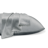 Silver 100% Pure Mulberry Silk Pillowcase - Envelope - NOCHKA

