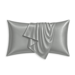 Silver 100% Pure Mulberry Silk Pillowcase - Envelope - NOCHKA
