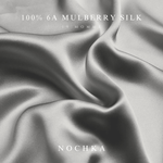 Silver & Black Pure Mulberry Silk Bonnet – Reversible & Durable - NOCHKA
