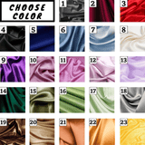 Solid Colorful Collection of Mulbery Silk Scarfs - NOCHKA
