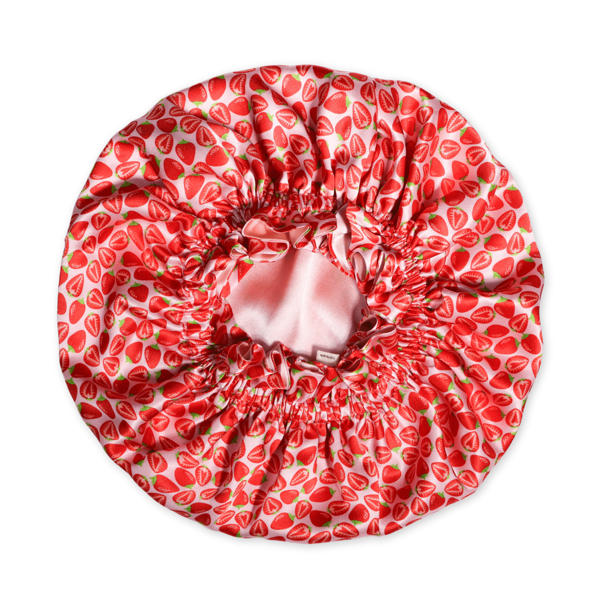 Strawberry Pure Mulberry Silk Bonnet – Reversible & Durable - NOCHKA
