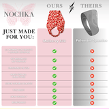 Strawberry Pure Silk Headband - NOCHKA
